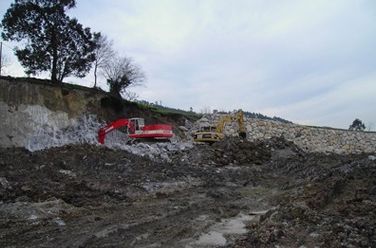 Excavaciones Sainz Vega máquinas de excavación