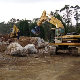 Excavaciones Sainz Vega trabajos de escolleras 5